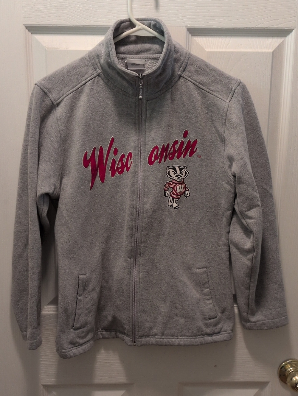 Wisconsin Women's Medium Sweatshirt Full-Zip